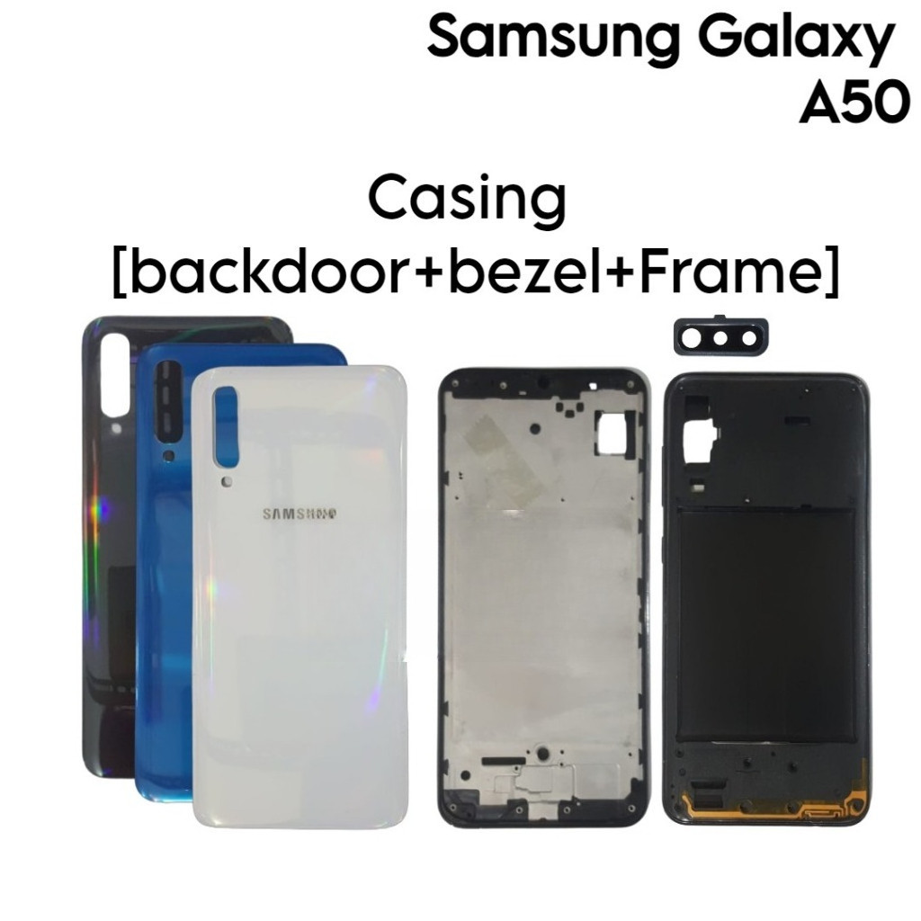 ISP.TOOLS Casing Plus Frame Bezzel Tulang Tengah Samsung Galaxy A50 / A505 / A505F / A505FN / A505GN