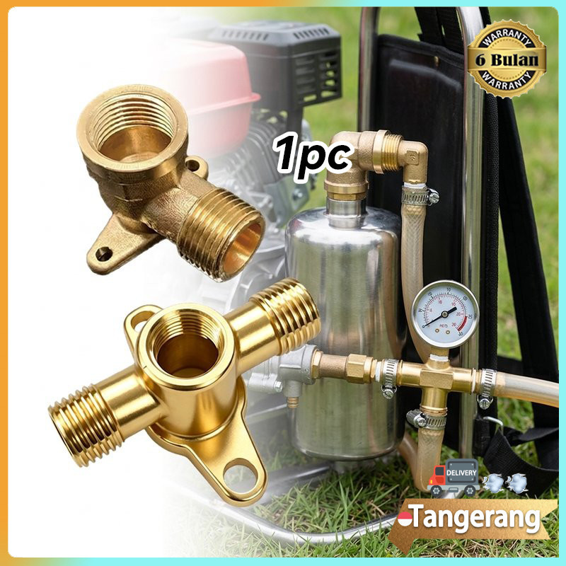 TU26 Konektor Sambungan Tabung Angin Turbo Sprayer Hama 2 Tak 4 Tak