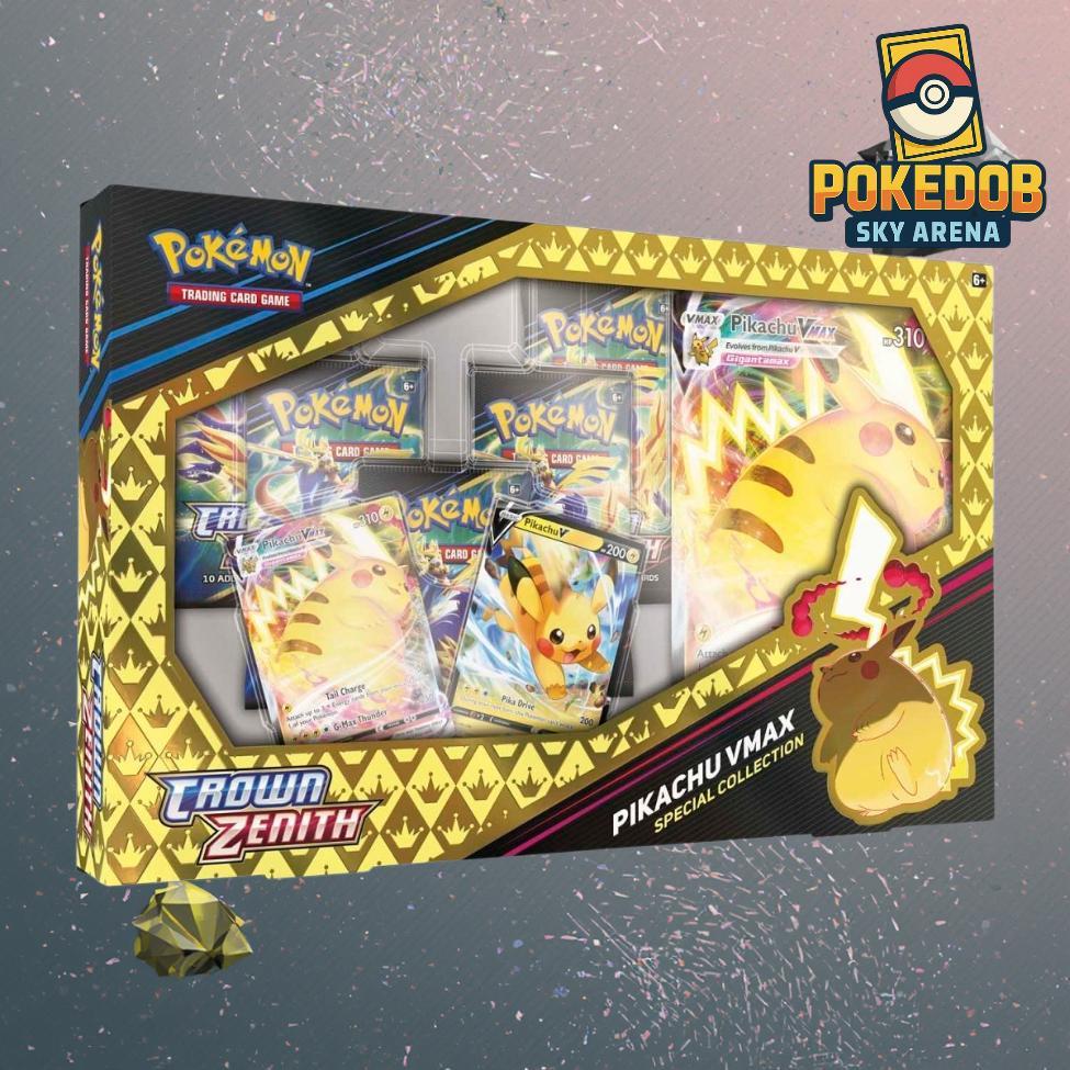 Pokemon Crown Zenith Special Collection Pikachu VMAX Original Sealed English TCG