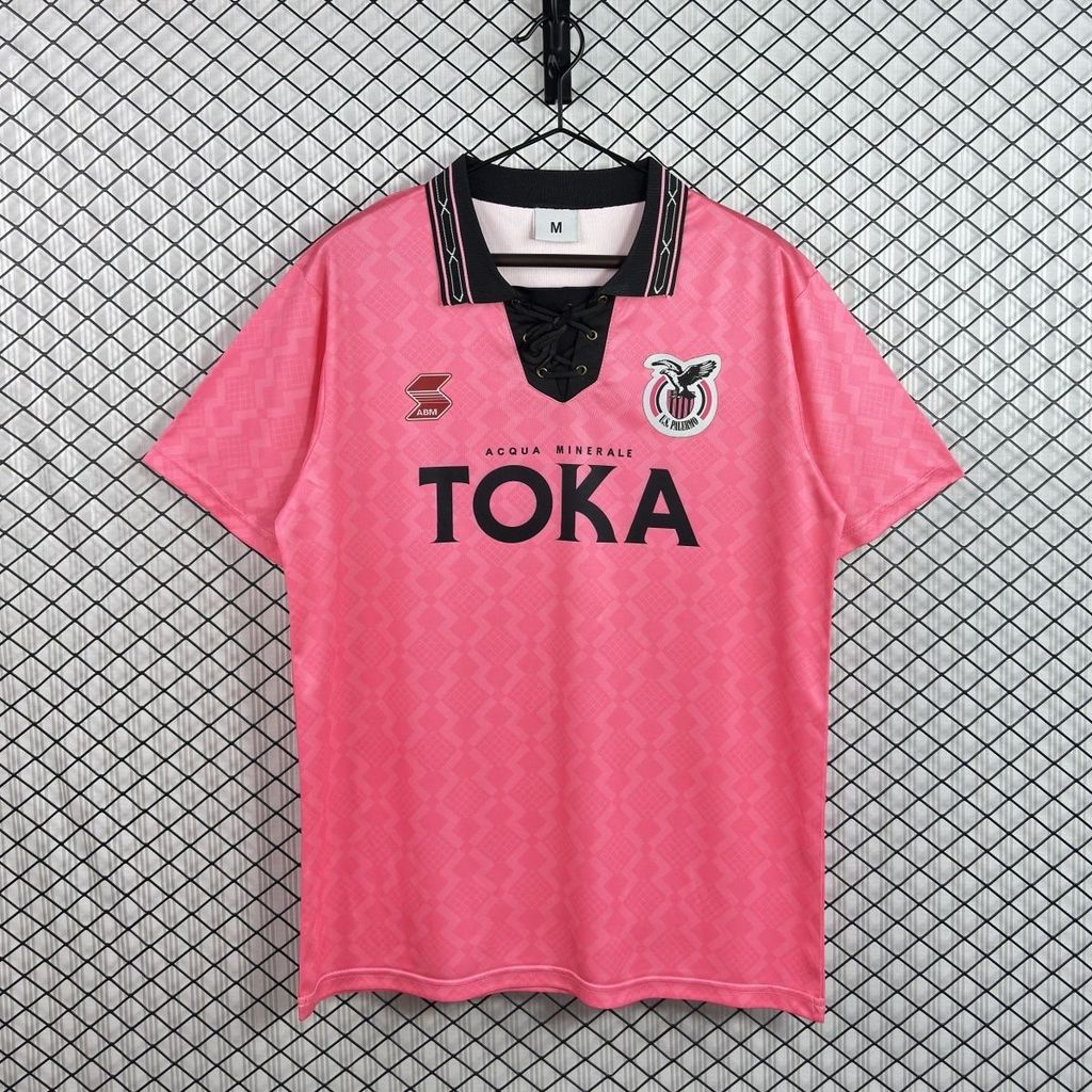 1993 / 94 Palermo home retro jersey lengan pendek