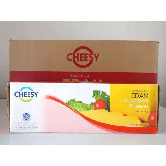 CHEESY Flavours of Edam Cheese Keju Rasa Keju EDAM Cheesy Enak 2 kg