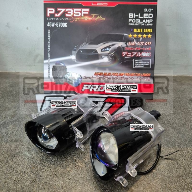 FOGLAMP BILED PRO7 P.735F / P735F / P 735 F BILED FOGLAMP PRO Seven BLUE LENS SIGNATURE EDITION