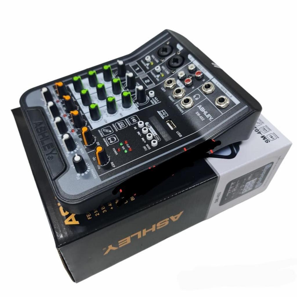 Mixer Ashley SM402 / SM-402 / SM 402 4 chanel ORIGINAL BLUETOOTH