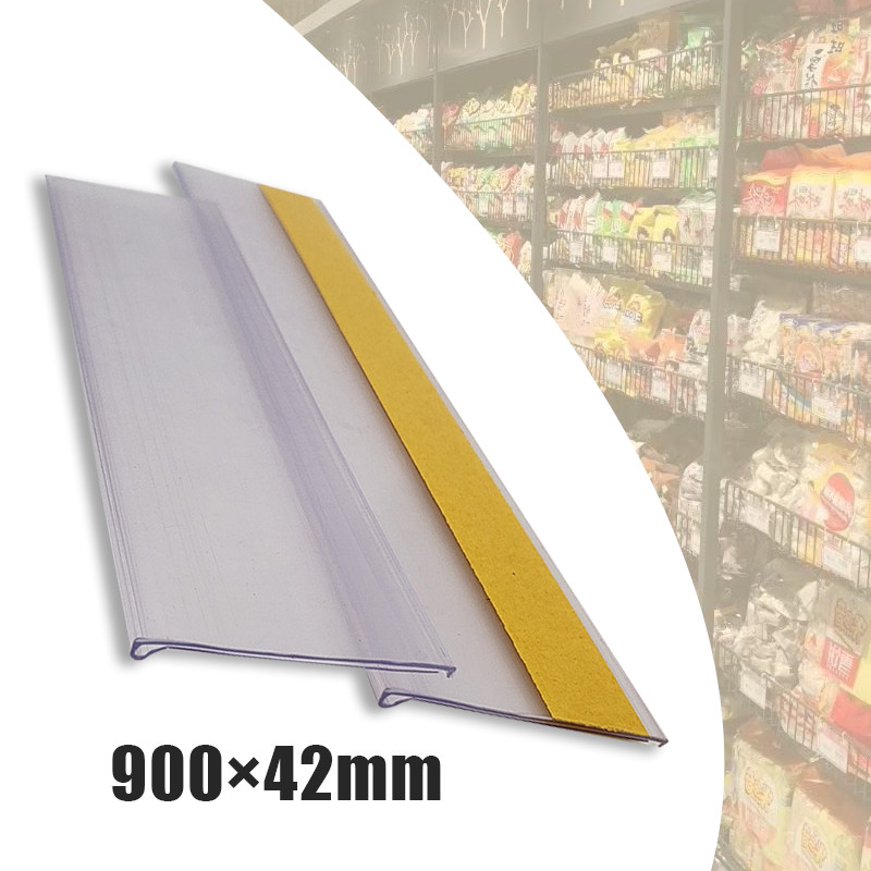 10pcs 900*42mm Price Rail / Rail Label Harga Rak Toko / Rail Card Rak Minimarket Supermarket