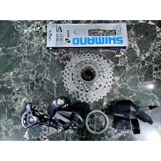 Ready JB Groupset grupset Shimano Altus Acera M370 M390 TY300 TX35 7 8 9 Speed Ulir Freewheel - 8 Sp