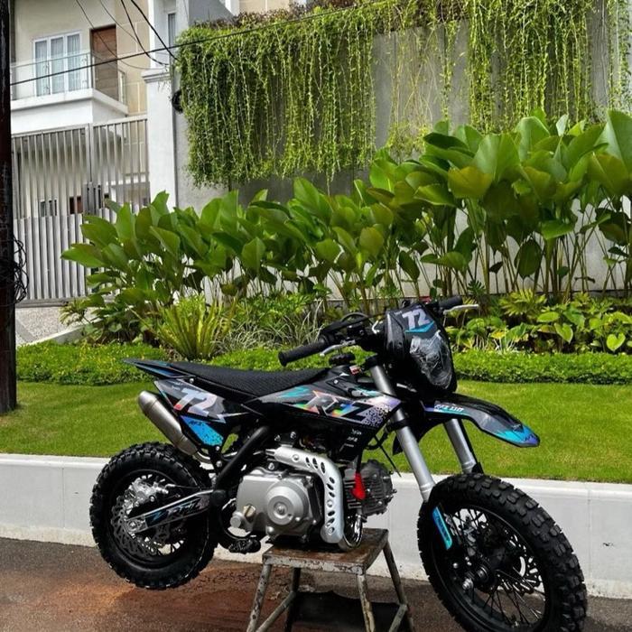 Motor mini Trail Anak RFZ 72 mesin 4 tak 110 cc besar moto cros cross tril