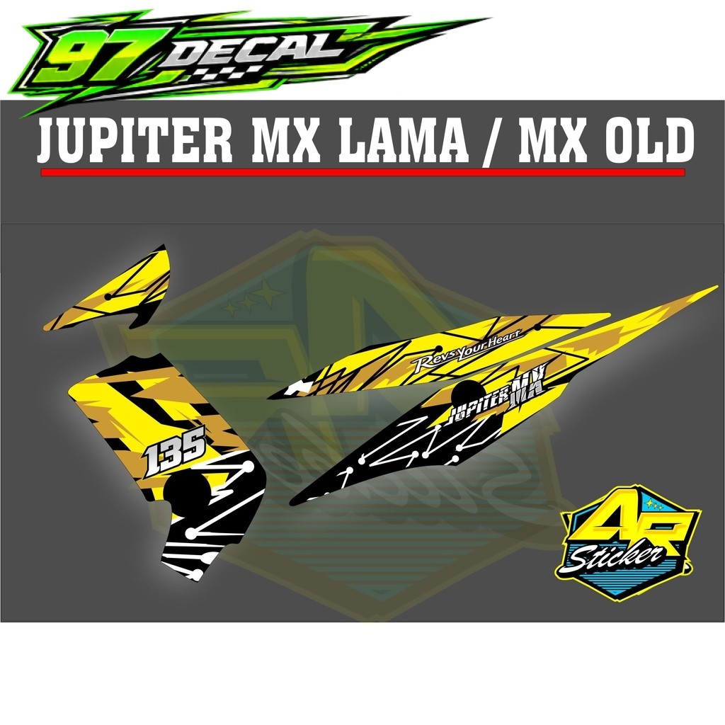 (COD) Striping Jupiter Mx Old / Striping Mx Lama / Sticker Jupiter Mx / Striping Mx Old / Stripping 