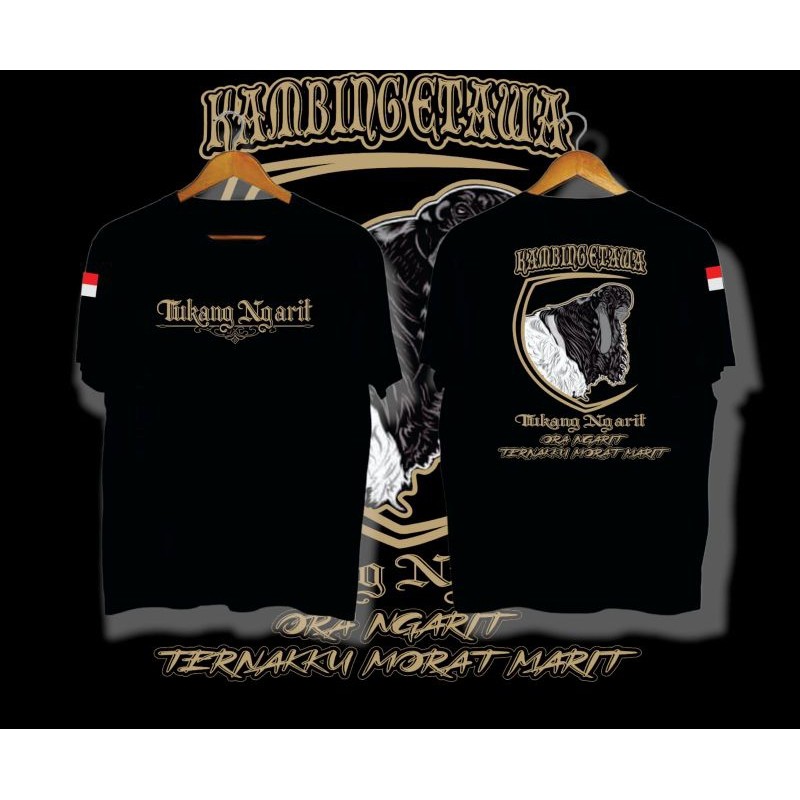 Kaos Tukang Ngarit Kambing Etawa Ora Ngarit Ternakku Morat Marit