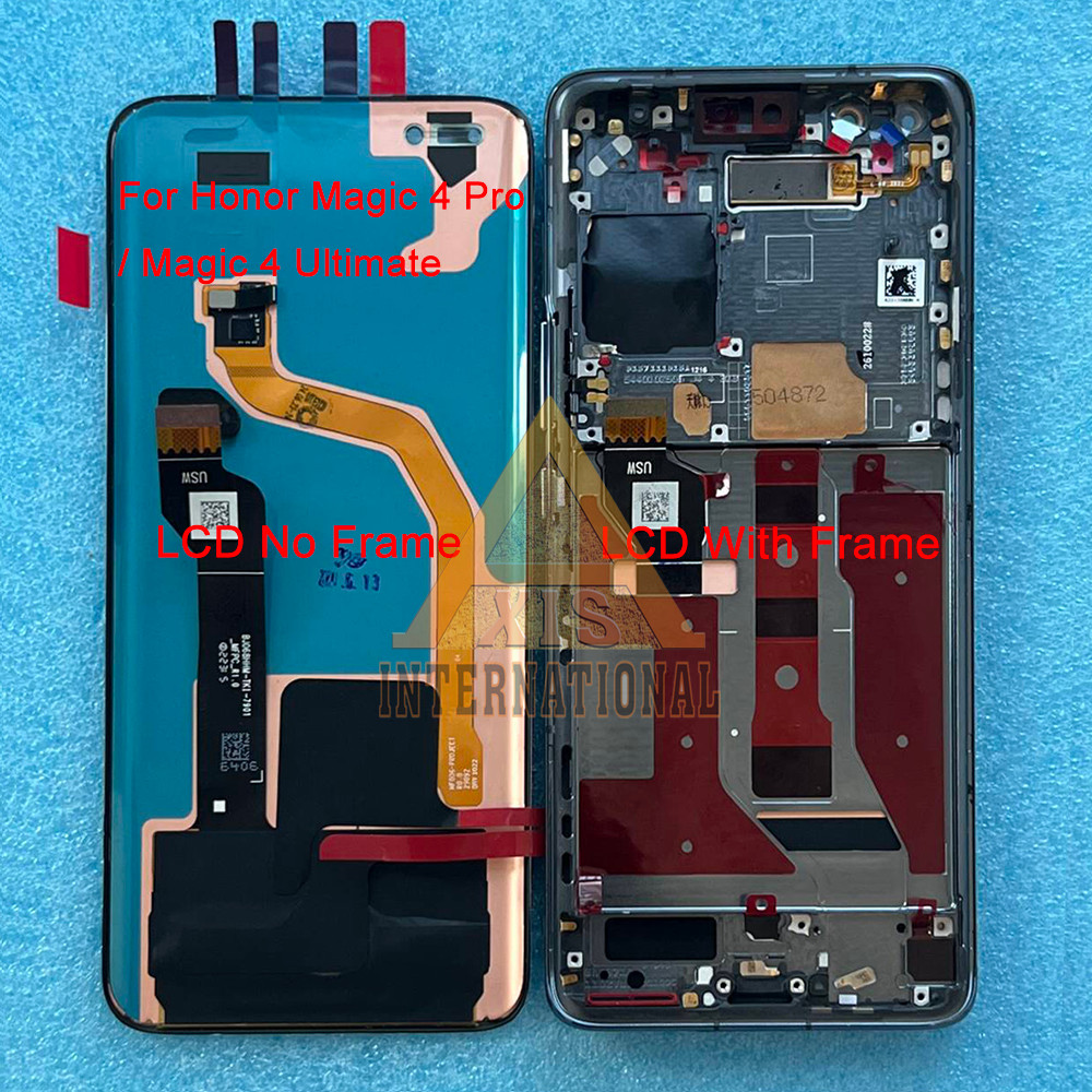 OLED 6.81 Original For Honor Magic4 Pro LCD Magic 4 Pro splay Screen Frame Tou Panel For Honor Magic