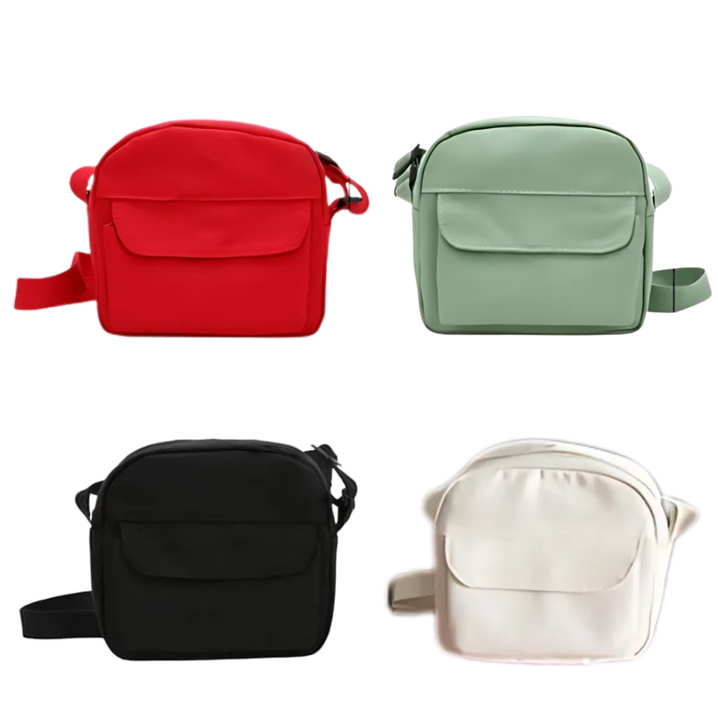 DS Lecavian - LDS01 MEGAN Tas Selempang Mini Anak Perempuan Laki laki Slimgbag Tas Selempang kanvas 