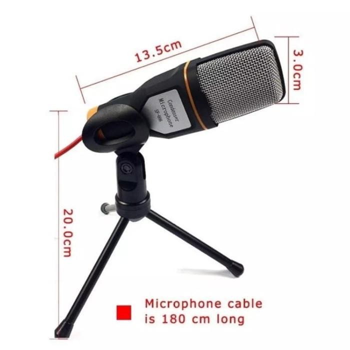 Mic Kondensor Suara Studio Mic Perekam Siaran Streaming