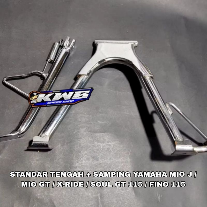 Standar tengah standar 2 jagrak tengah jagang tengah ring 14 yamaha mio j crom chrome