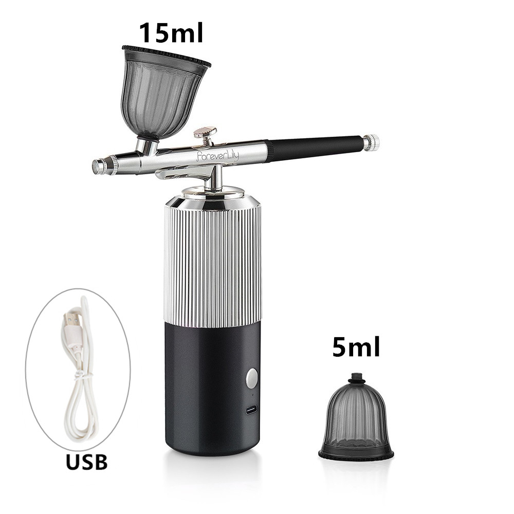 Mini Airbrush Kit For Facial Skin Care Nails Airbrush Makeup Hair Dye Barber Airbrush Maine Cake Pas