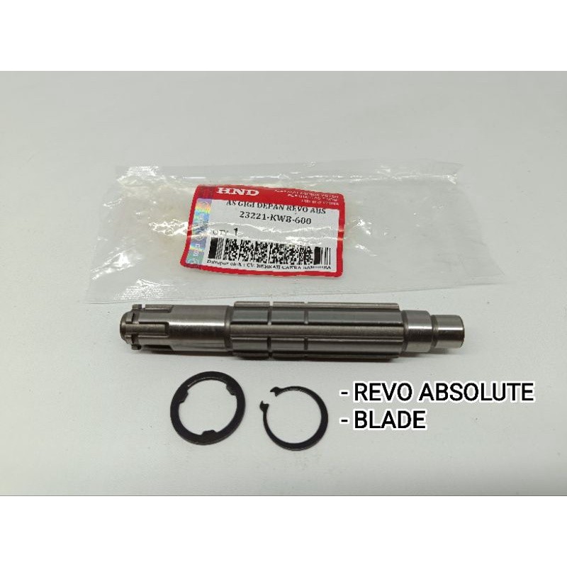 As Gear Gir Depan Revo Absolute / Blade