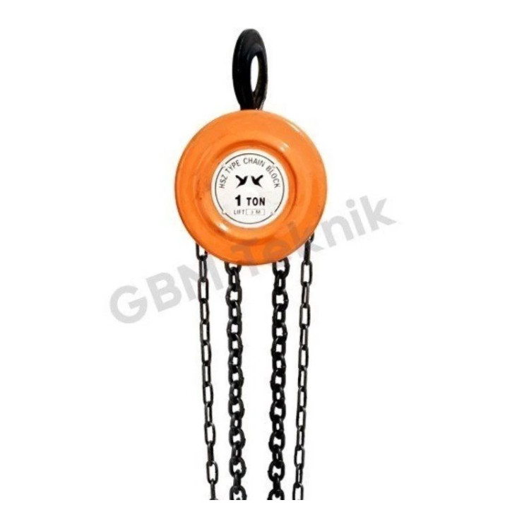 CHAIN BLOCK 1 TON, 2 TON, 3 TON, 5 TON (3M DAN 5M) / TAKEL KATROL KEREKAN