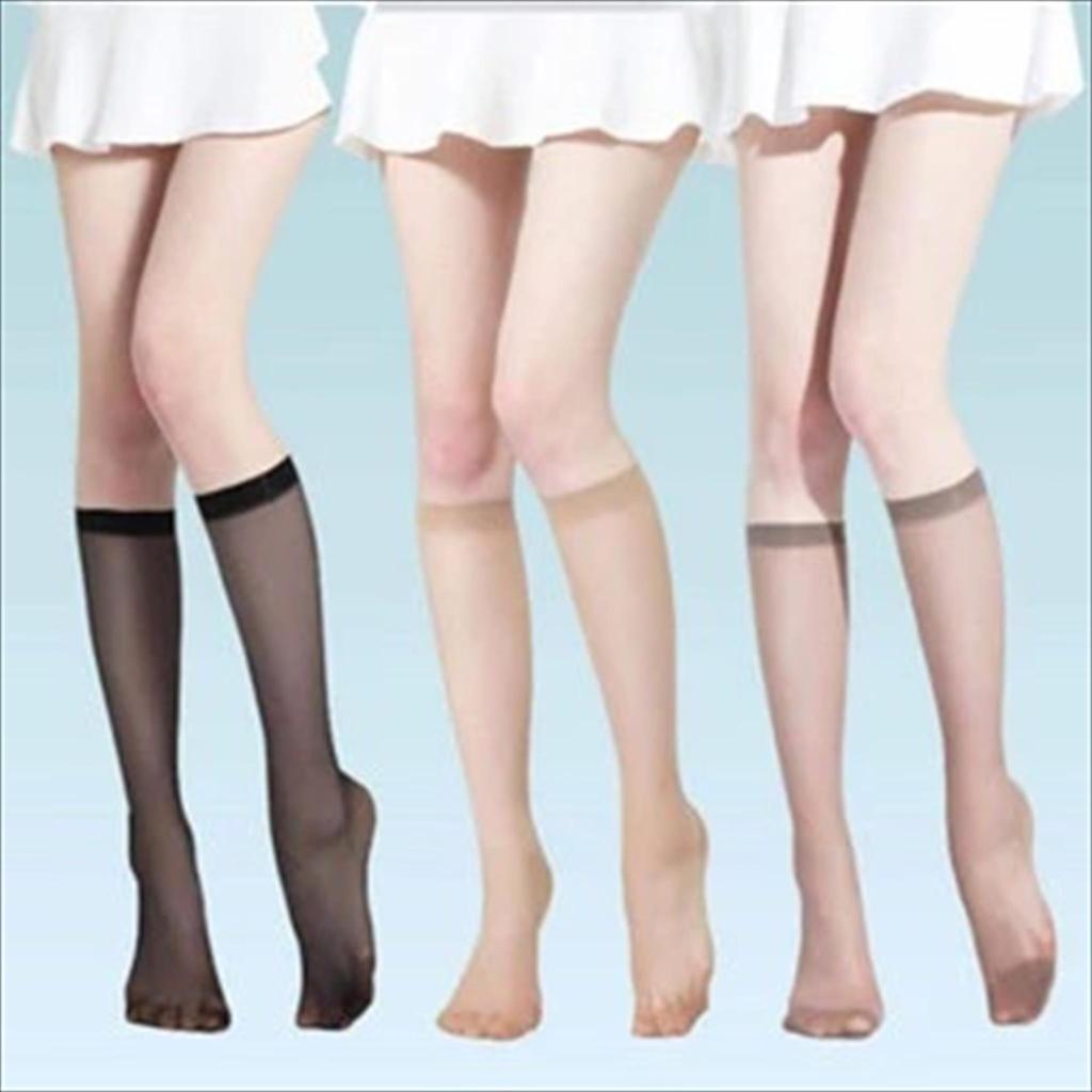 LM 1.703 - Stocking Selutut Wanita Sexy Transparan Stocking Legging Lingerie wanita