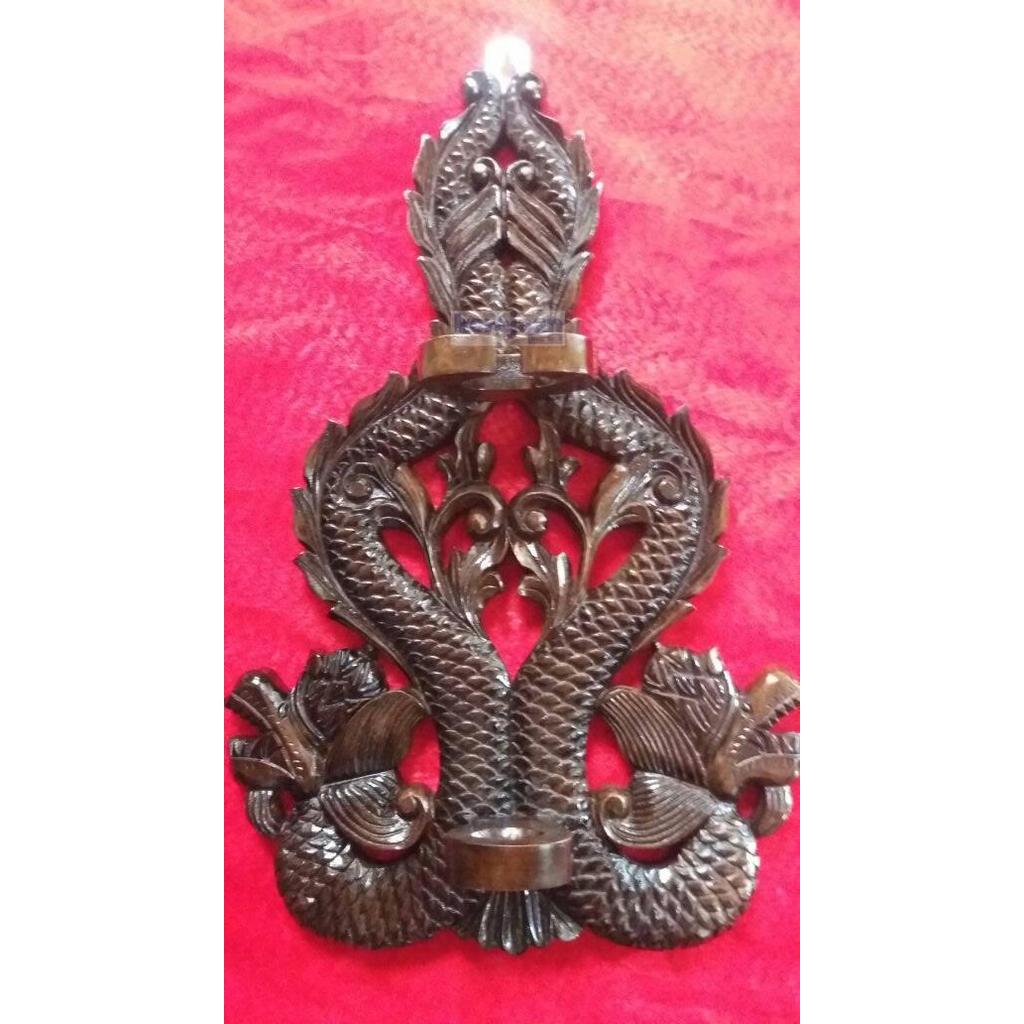 Blawong pusaka ukir naga