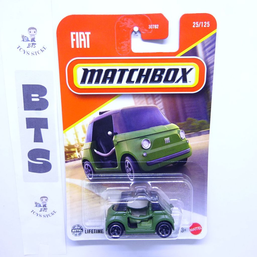 Matchbox 2024 Fiat Topolino Hijau Tua