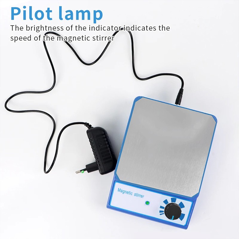 Mini Magnetic Stirrer Portable Magnetic Mixer Vortex Mixer Pengaduk Cairan Lab Pencampur Larutan