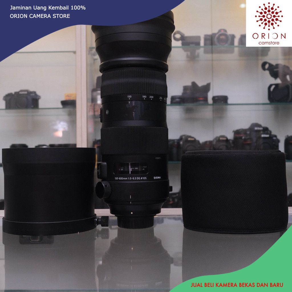 LENSA TELLE SIGMA 150-600MM F/5-6.3 SPORT FOR NIKON