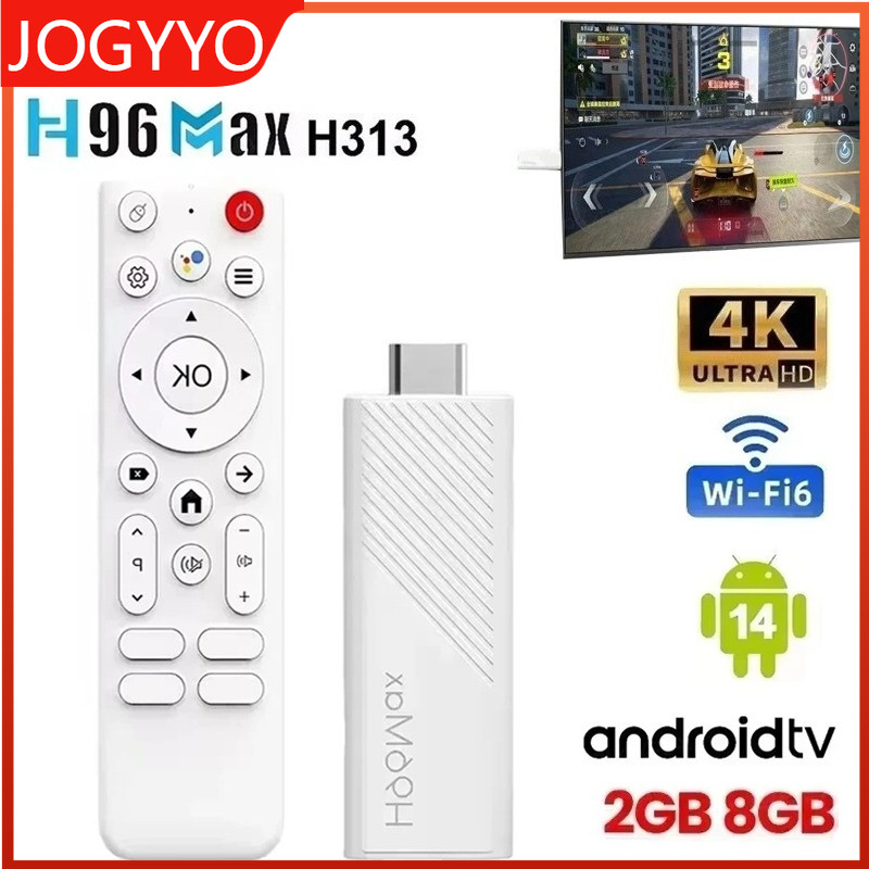 Newest Android 14.0 TV Stick H96Max WIFI6 2.4G&5G Mini TV Stick 2GB 8GB Android TV Stick Allwinner H