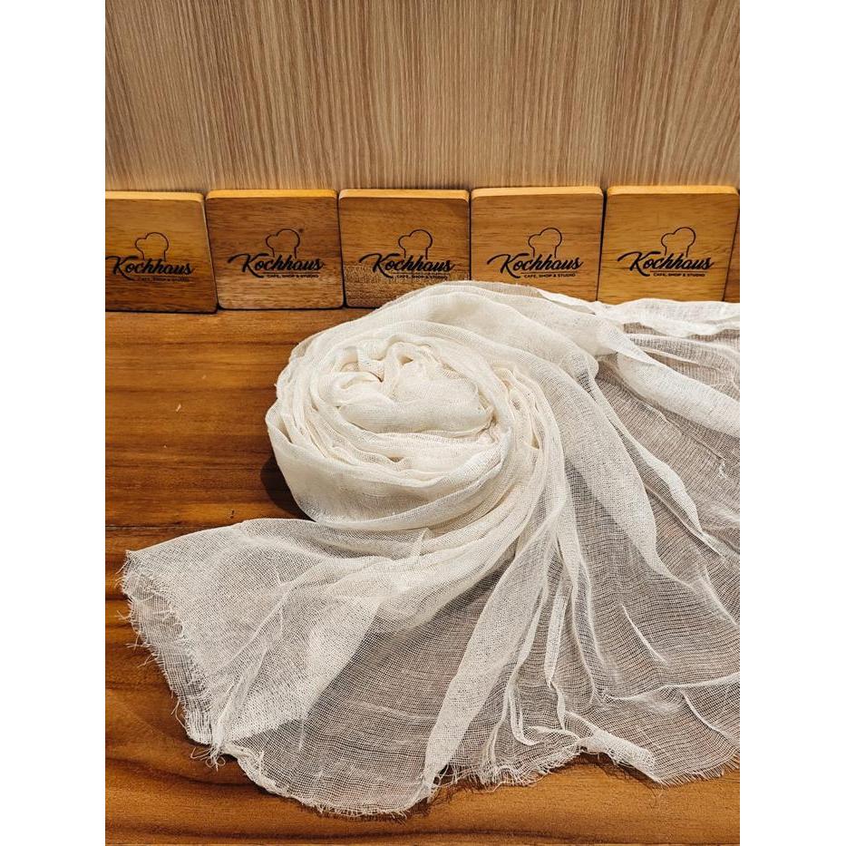 Cheese Cloth Kain Saringan Keju 1x2m Cheese Cloth Filter Kain Saringan Tahu