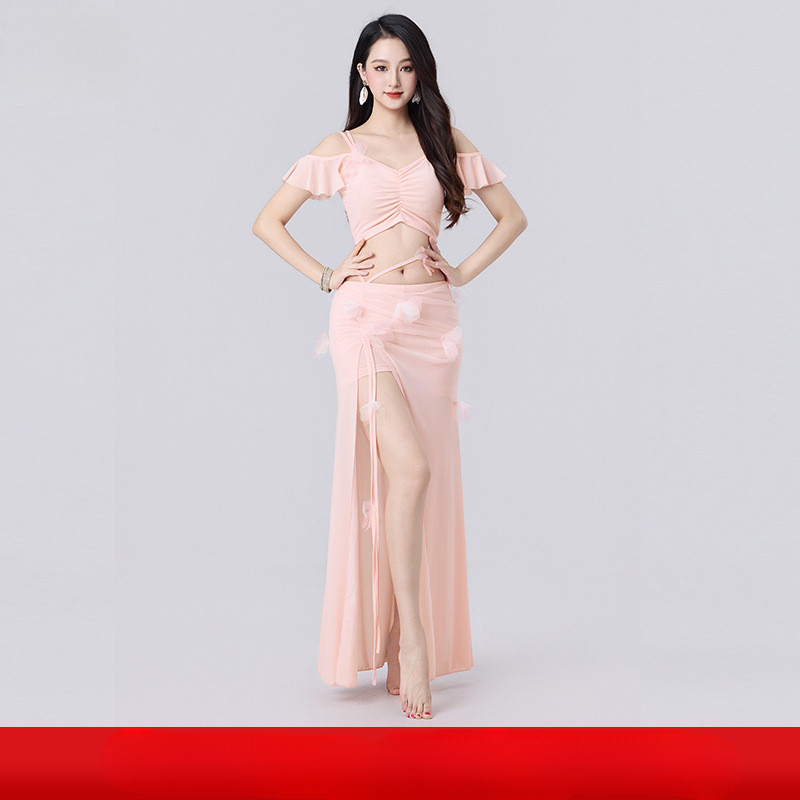 Belly Dance Costume2025New Fairy Sexy Sequin Oriental Dance Performance Set Practice Outfit Performa