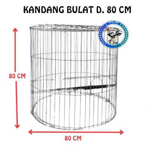 KJM - KURUNGAN Galvanis  BULAT AYAM BANGKOK D.80 CM