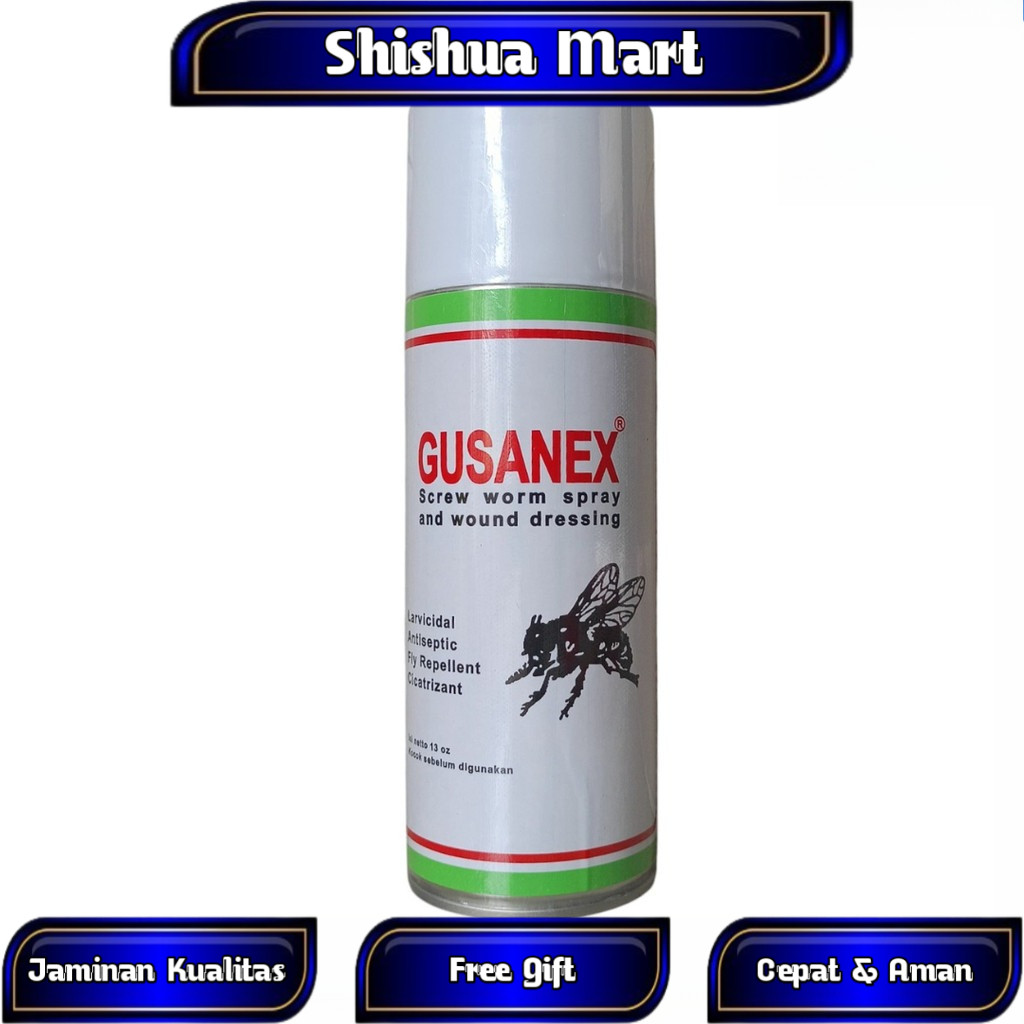 Gusanex spray obat luka Hewan bebas lalat