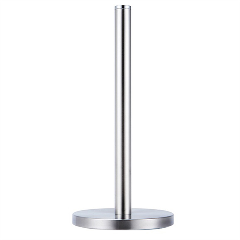 ABHZ-Kitchen Paper Towel Holder Restaurant Paper Roll Holder Vertical Plastic Wrap Holder Paper Roll