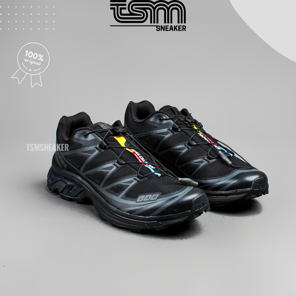 Salomon S Lab XT-6 Adv All Black Phantom 100% Authentic BNIB