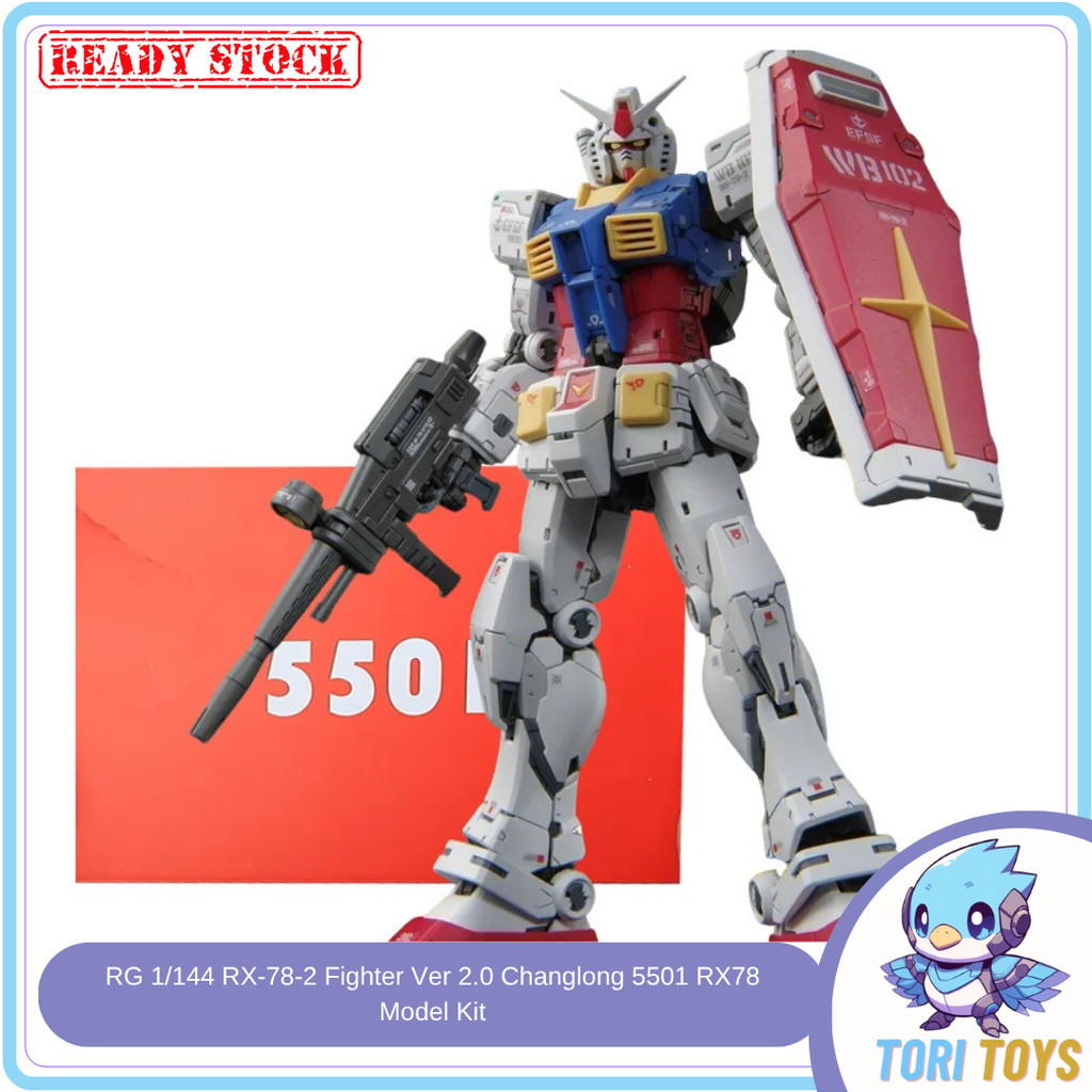 RG 1/144 RX-78-2 Fighter Ver 2.0 Changlong 5501 RX78 Model Kit