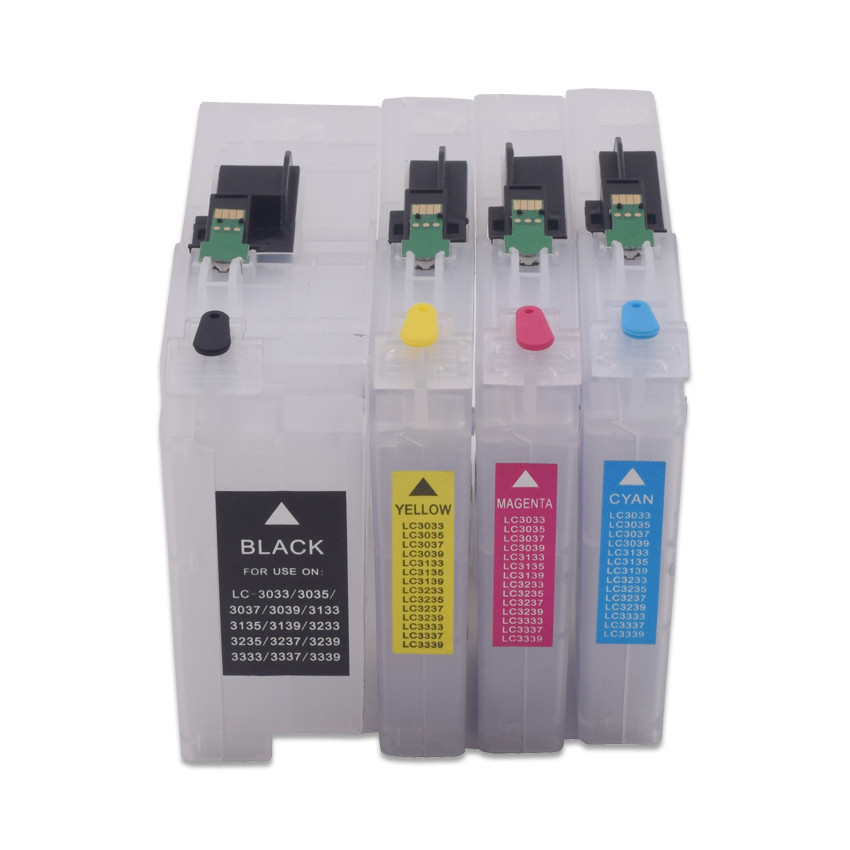 LC3237 LC3239 Refillable Ink Cartridge With Chip For Brother J6000DW J6100DW J5945DW J6947DW Printer