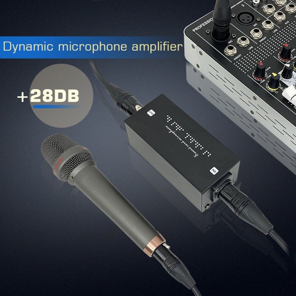 ABKN-Dynamic Preamp Clean Dynamic Mic Preamplifier Clearly Sound Preamplifier Enhances Recording Exp