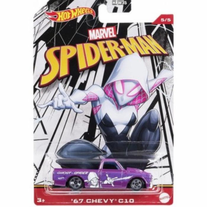 Hot wheels spiderman Chevy c10