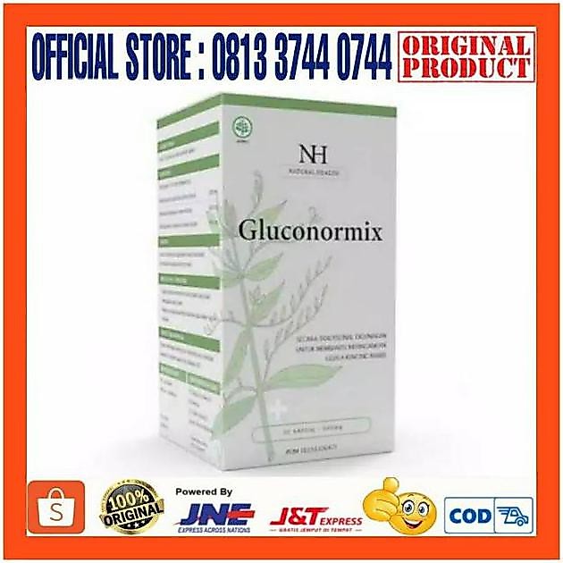 GLUCONORMIX ASLI GLUCONORMIX ORIGINAL KESEHATAN OBAT DIABETES / KENCING MANIS GLUCORNOMIX ASLI