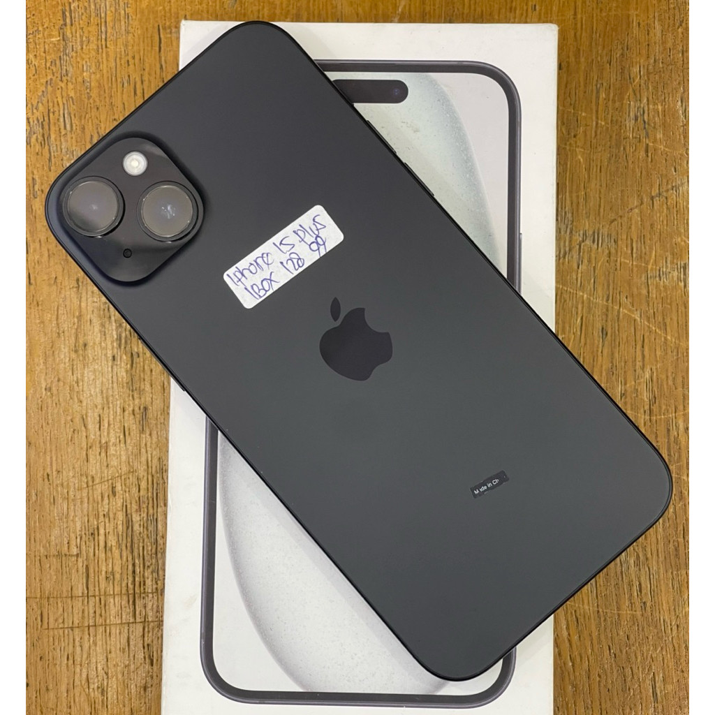 Hp Second iPhone 15 Plus 128GB IBOX Fullset Garansi