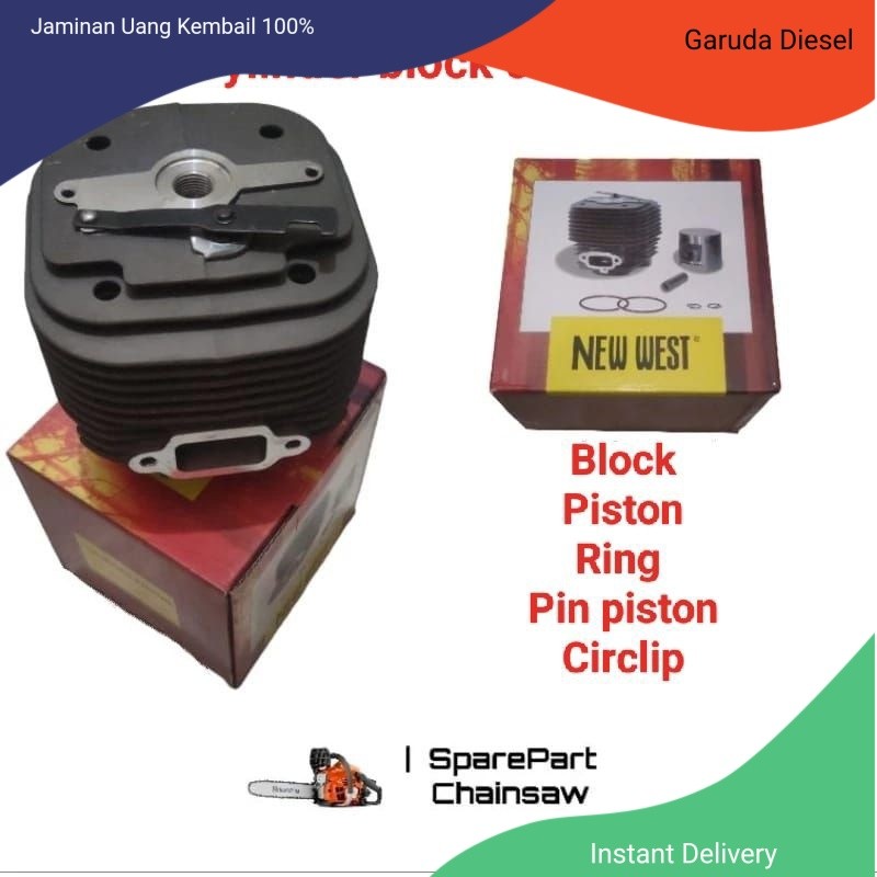 Cylinder block senso 070 chainsaw besar New West