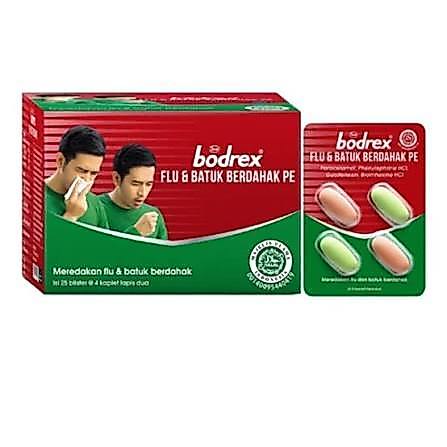 BODREX FLU BATUK BERDAHAK PE