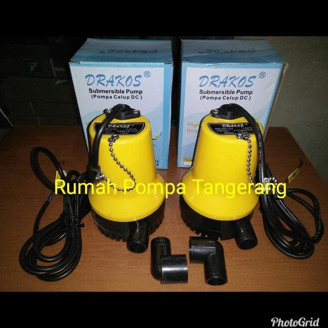 POMPA CELUP KOLAM DRAKOS ARUS DC 24 VOLT RESTOCK