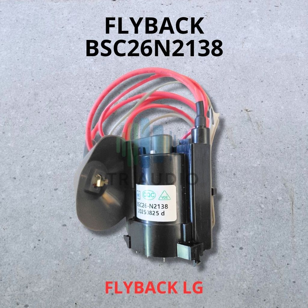 Flyback BSC26 N2138 TV Tabung LG 29 Inch FBT Transformer Ultra Slim CRT Sparepart TV