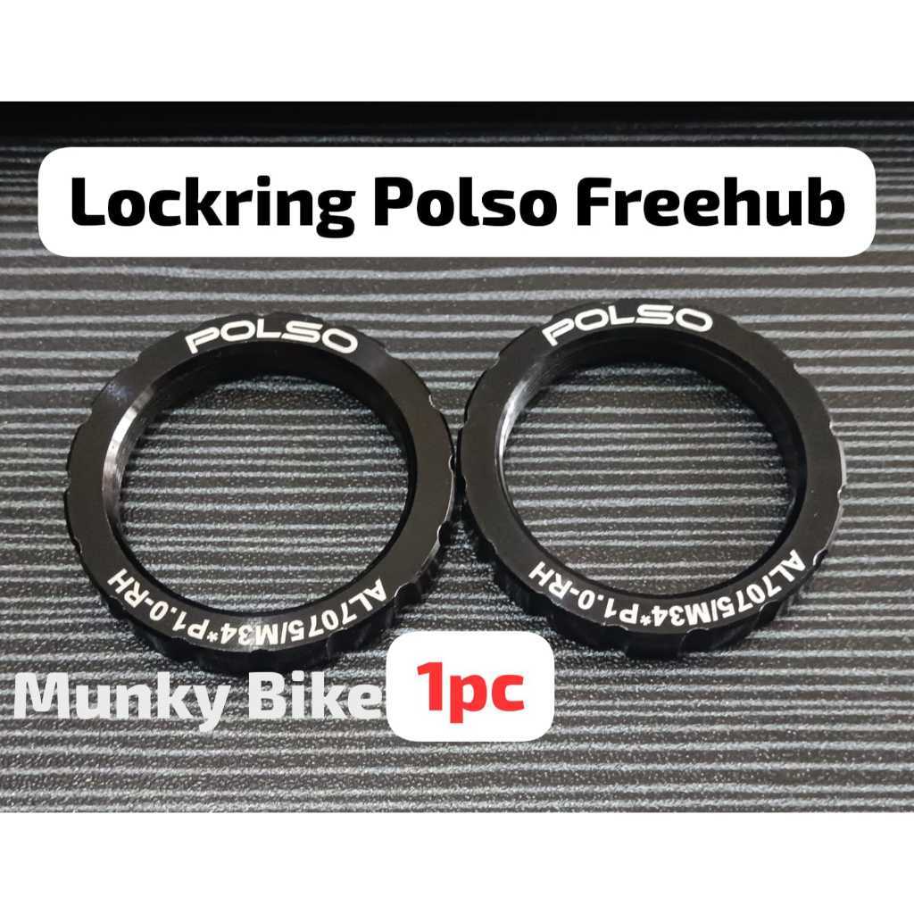 Foto Lockring Pengunci Polso COG Sprocket Gear Freehub Female Axle BMX