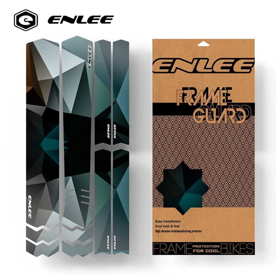 Foto Enlee Pelindung Protektor Frame Cover Guard Sticker Protector Frame Sepeda