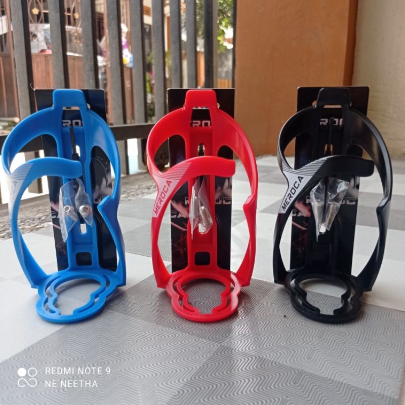 Foto Bottle cage Meroca tempat dudukan botol bidon sepeda