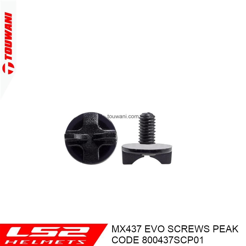 Baut Peak Pet Topi Helm LS2 MX437 MX436 Evo MX470 OF606 Drifter