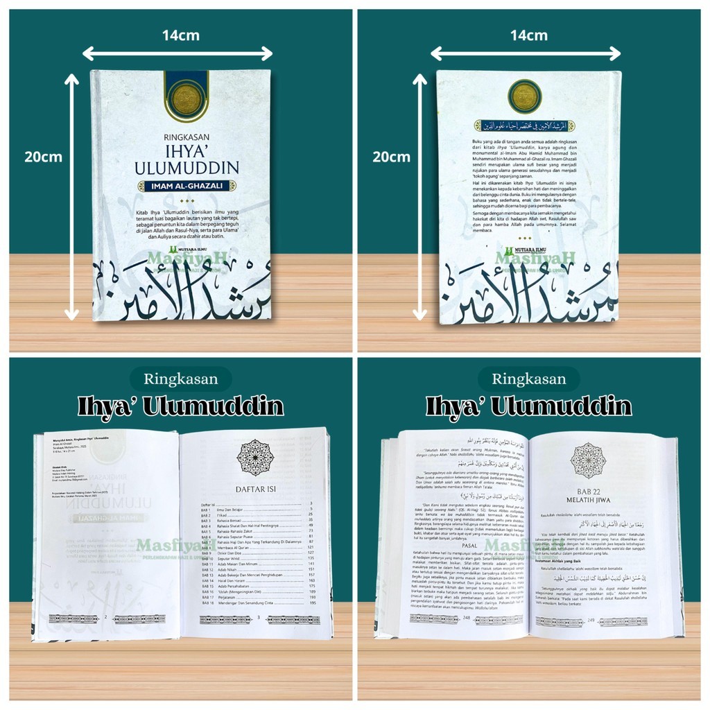 RINGKASAN IHYA' ULUMUDDIN IMAM AL-GHAZALI IHYA ULUMUDIN IMAM AL GHAZALI - MUTIARA ILMU PUBLISHER