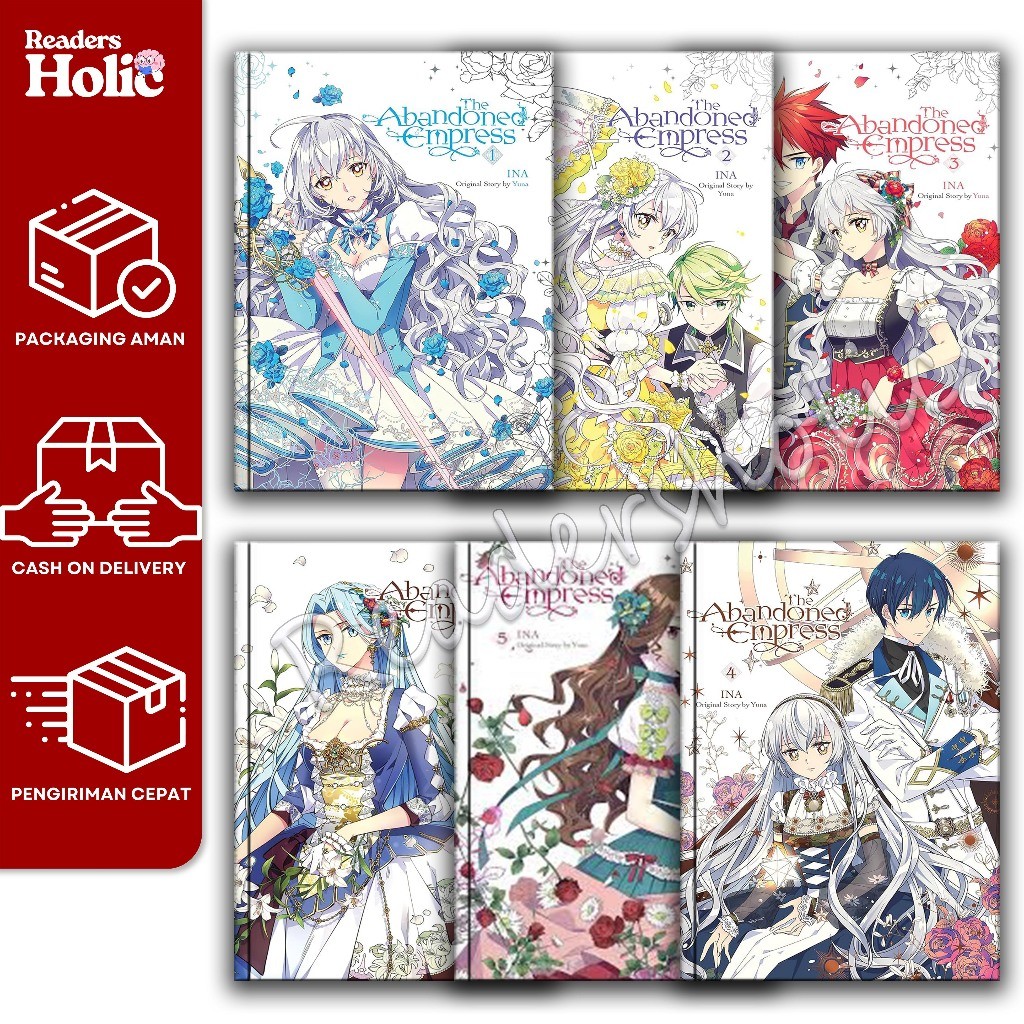 Manhwa: The Abandoned Empress 7 book series (english)