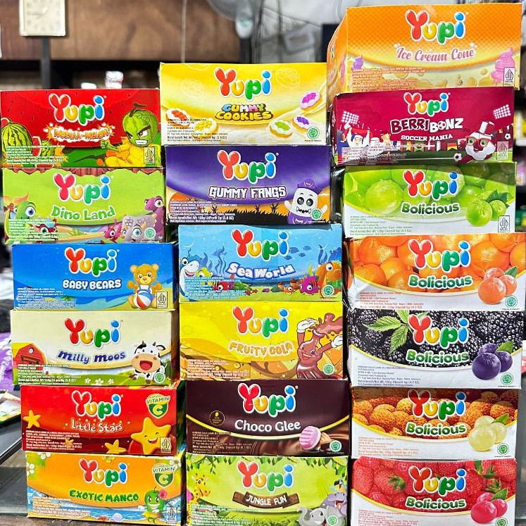 Yupi Aneka Rasa eceran 1000 | Yupi Burger | Yupi | Permen Yupi | Yupi Bear | Yupi Kiloan | Yupi Boli