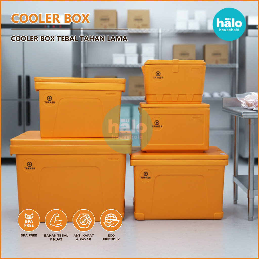 COOLER BOX - Container Box / Termos Es Kotak / Ice Box / Tempat Es Batu / Daging / Ikan