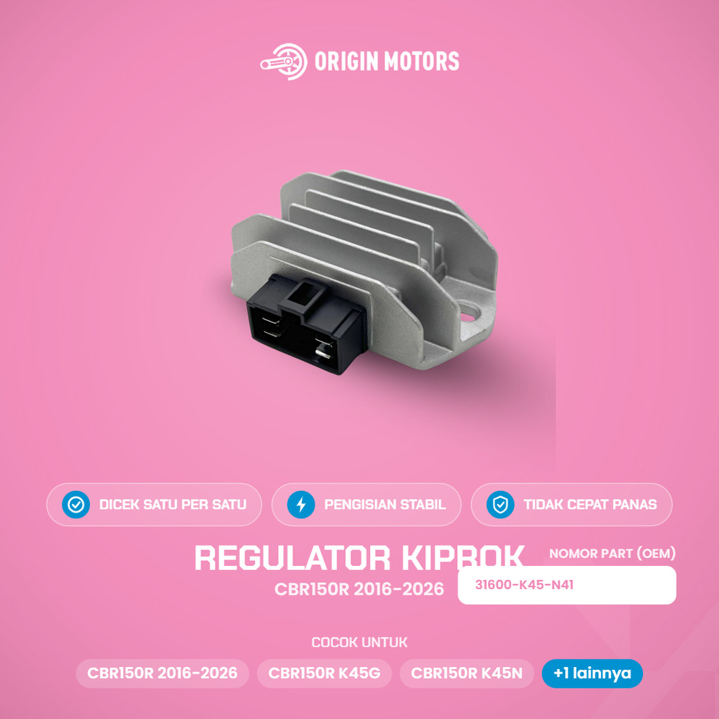 NOXPIT Regulator Kiprok CBR150R 2016-2026 CBR150R K45G CBR150R K45N CBR150R K45R 31600-K45-N41